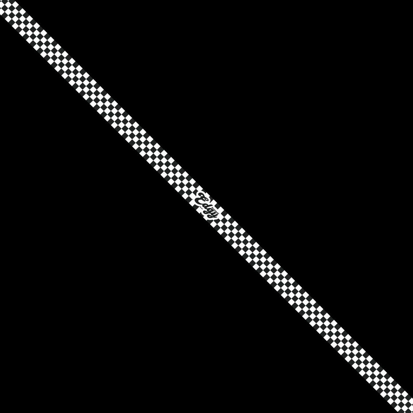 B&W Checkers Edge Tape (3 pack) - Pickleball Paddle Edge Tape