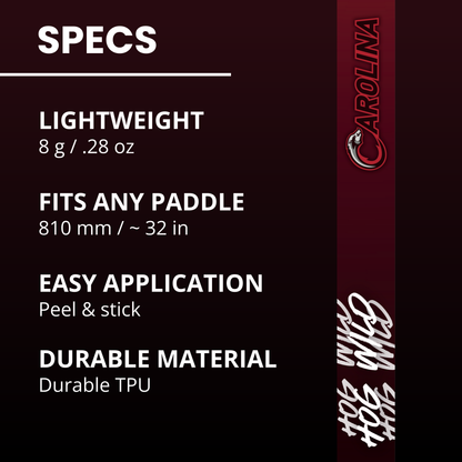 Carolina Hogs Edge Tape (3 pack) - Pickleball Paddle Edge Tape