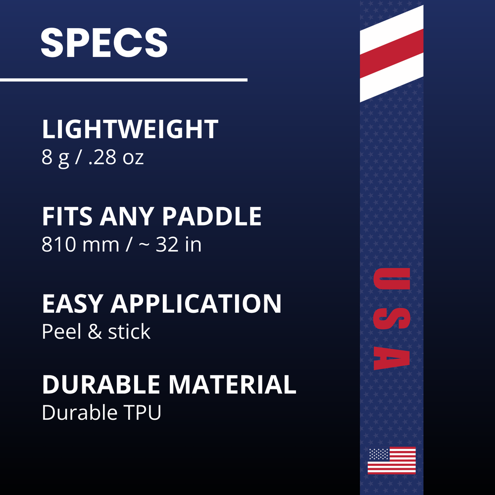 Stars & Stripes Edge Tape (3 pack) - Pickleball Paddle Edge Tape