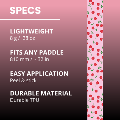 Cherries Edge Tape (3 pack) - Pickleball Paddle Edge Tape