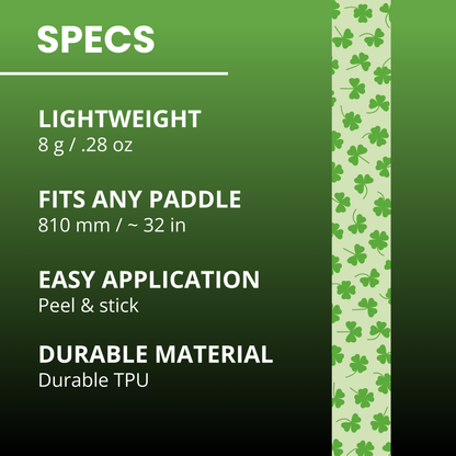 Lucky Clovers Edge Tape (3 pack) - Pickleball Paddle Edge Tape