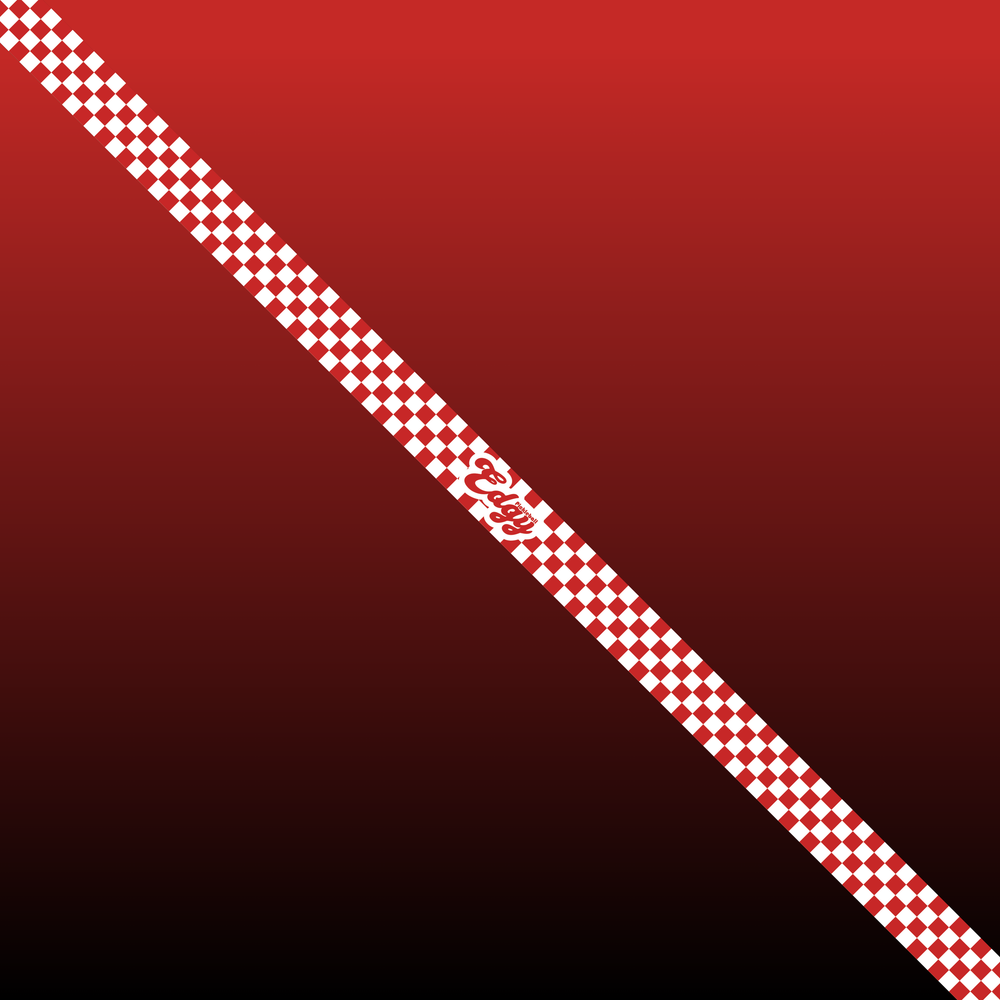 Red Checkers Edge Tape (3 pack) - Pickleball Paddle Edge Tape