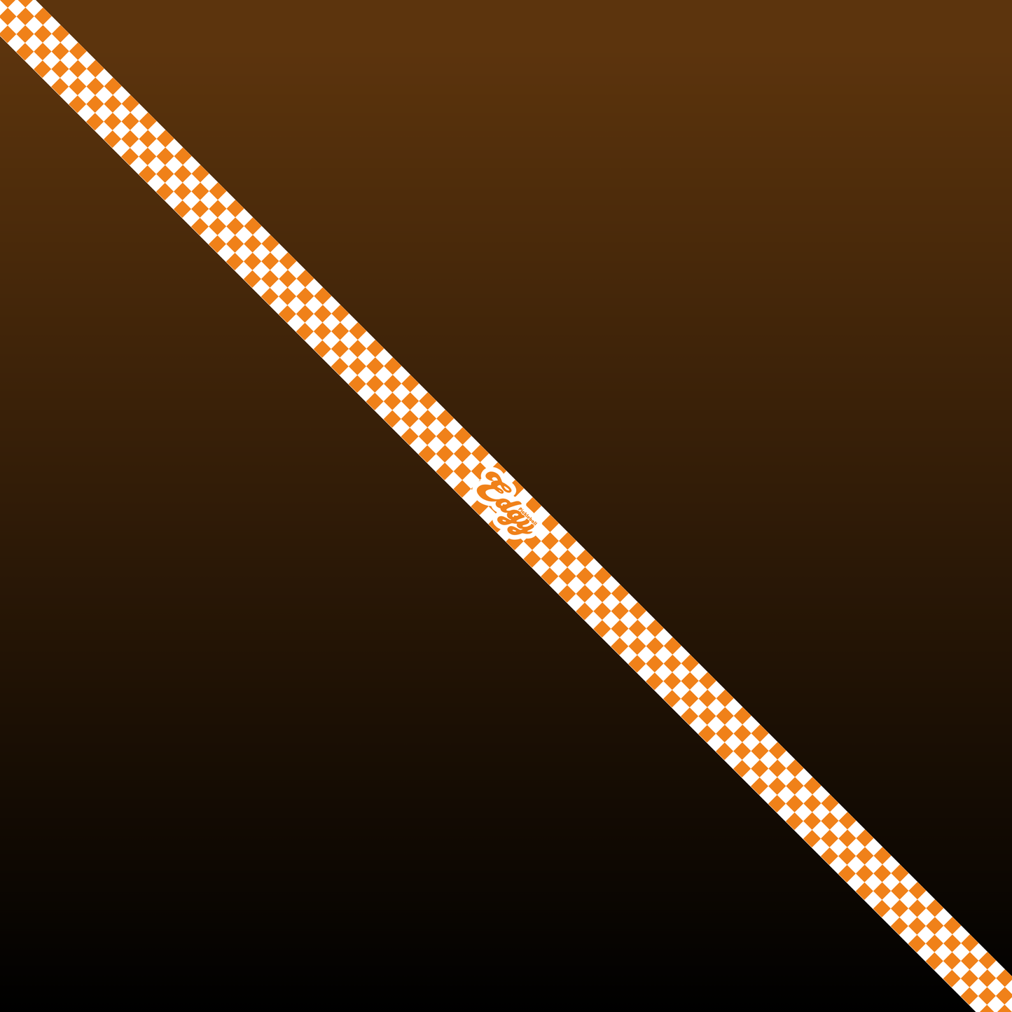 Orange Checkers Edge Tape (3 pack) - Pickleball Paddle Edge Tape