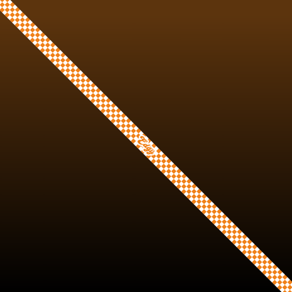 Orange Checkers Edge Tape (3 pack) - Pickleball Paddle Edge Tape