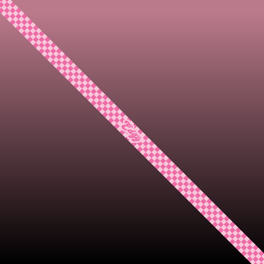 Pink Checkers Edge Tape (3 pack) - Pickleball Paddle Edge Tape