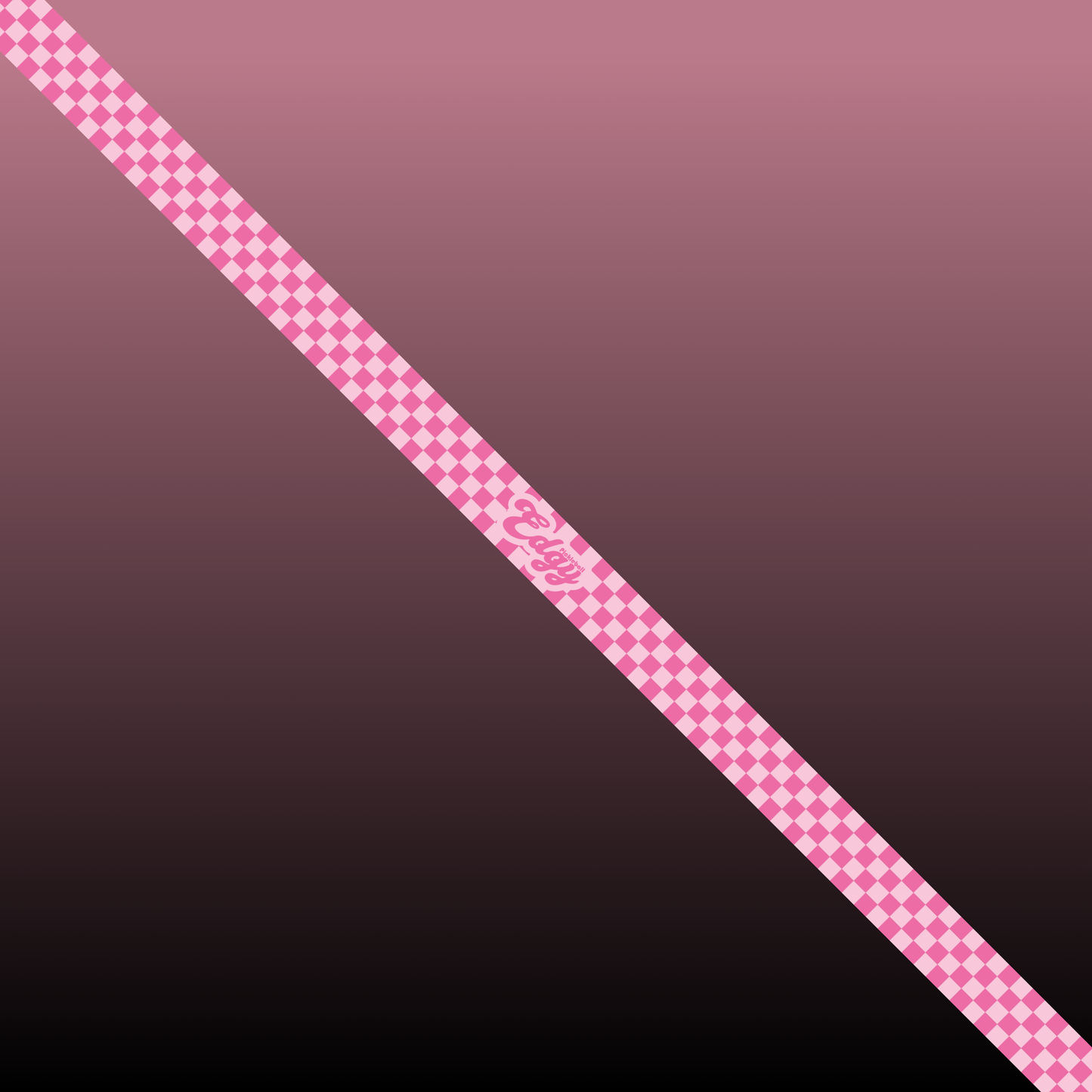 Pink Checkers Edge Tape (3 pack) - Pickleball Paddle Edge Tape