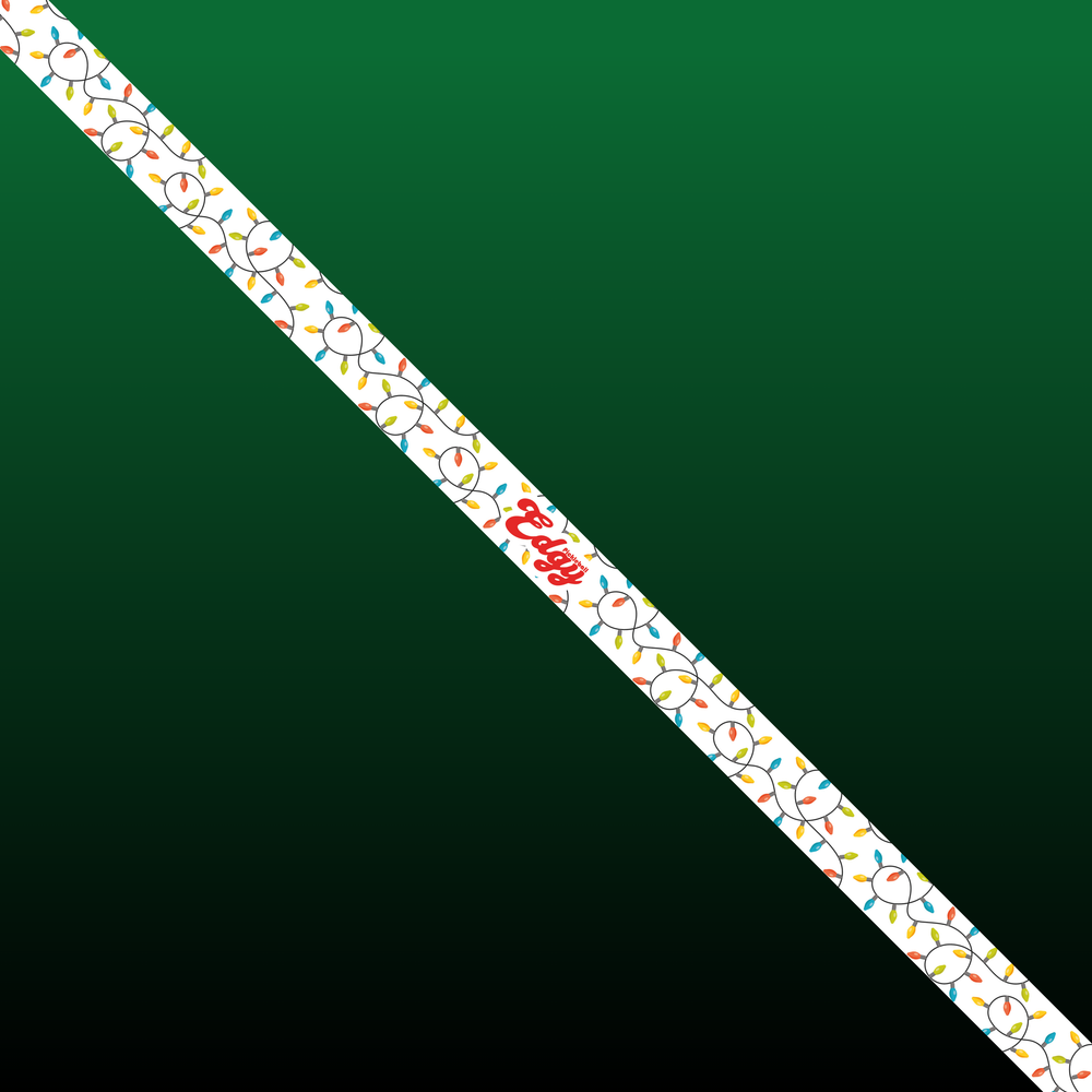 Christmas Lights Edge Tape (3 pack) - Pickleball Paddle Edge Tape
